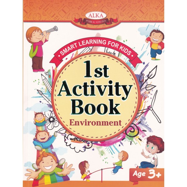 1st Activity Book - Environment - Age 3+ - Smart Learning For Kids